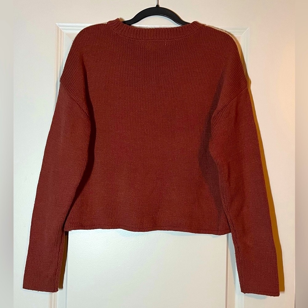Madden NYC | Desert Scenic Landscape Knit Sweater Size Medium - Picture 5 of 5